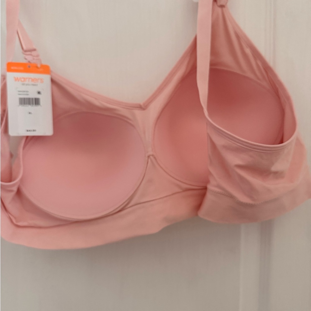 Warner's Soft Pink Bra - Picture 2 of 4